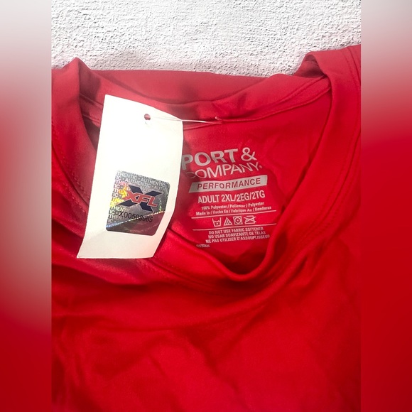 Football DC Defenders Performance Long Sleeve Shirt Size 2X Large - Picture 8 of 9